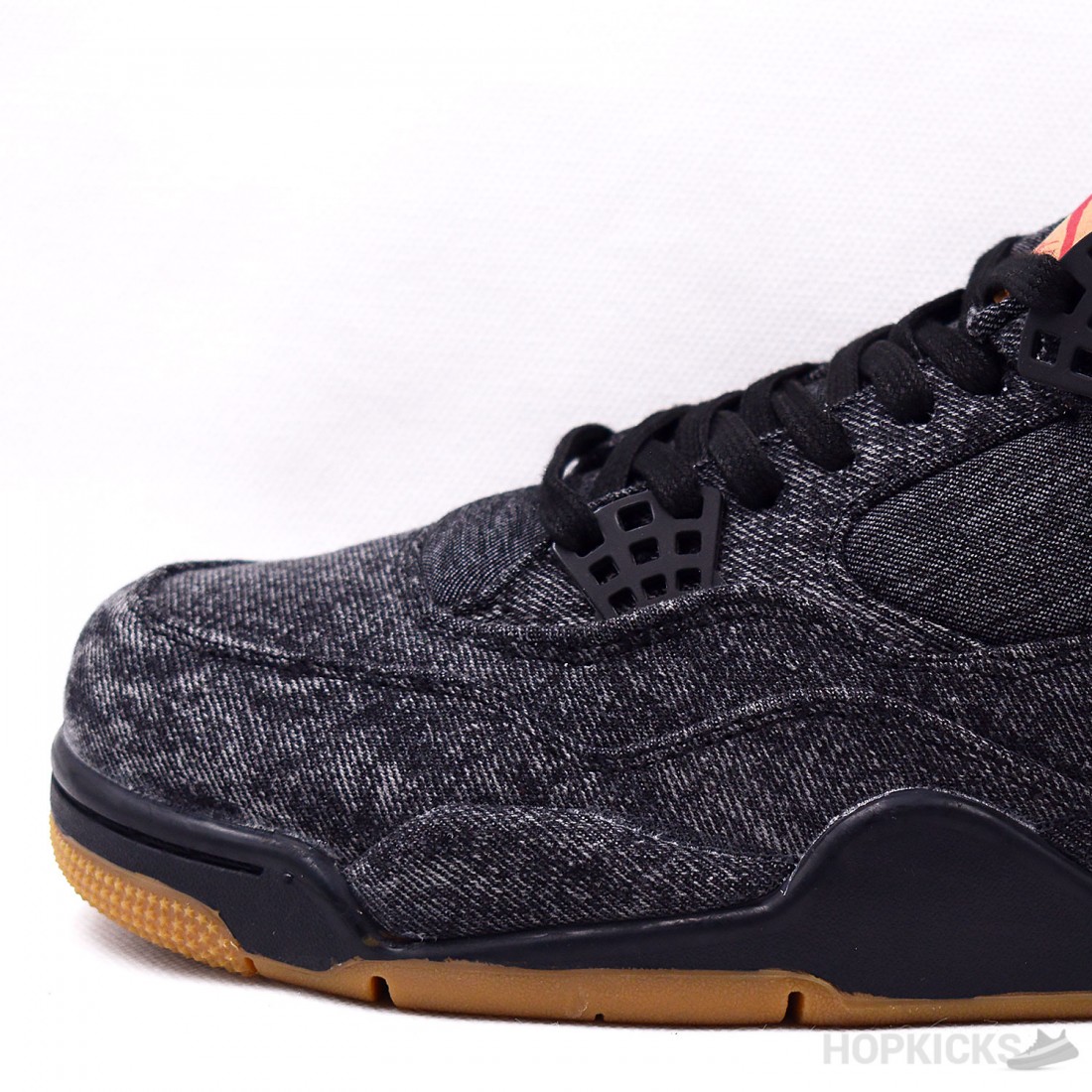 Levis x Air Jordan 4 Black Denim Premium Batch